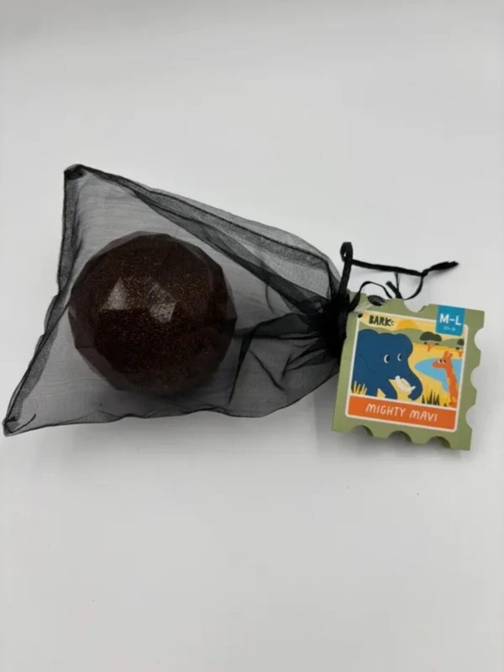 Bark Box Super Chewer Mighty Mavi Fetch & Squeak Dog Toy M-L 20+ lbs
